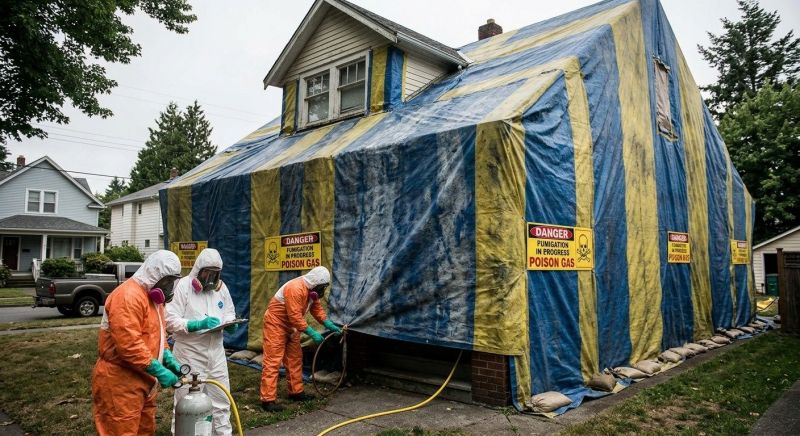 Tent Fumigation in Columbus, OH